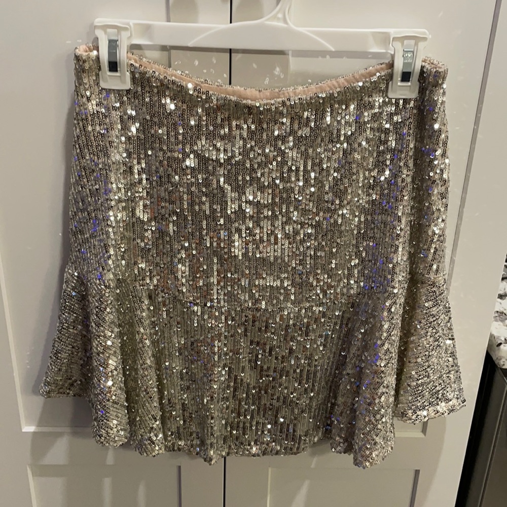 Sequin skirt